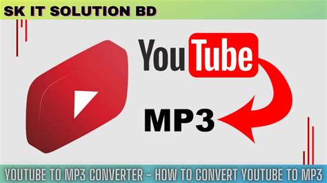 YouTube to MP3 .